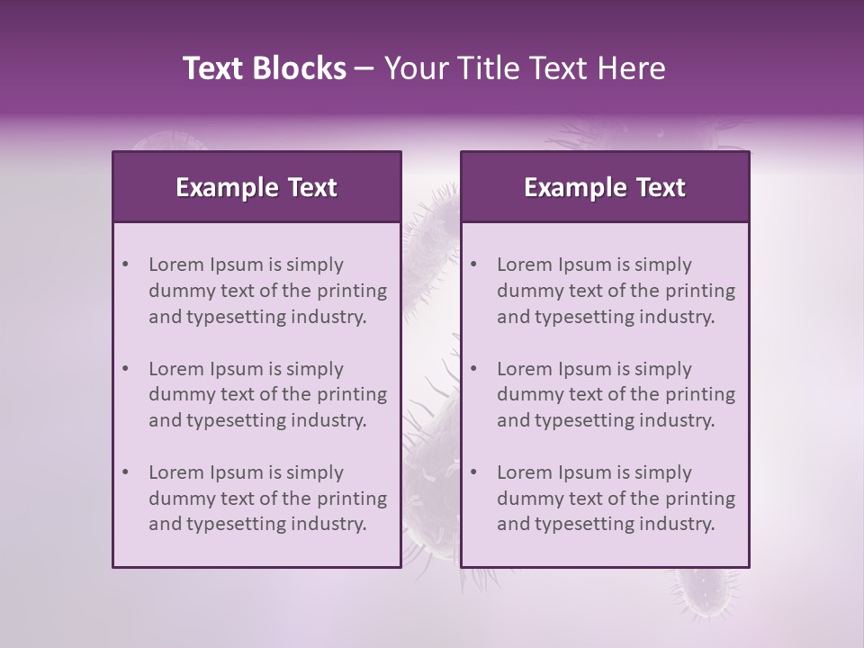 Render Cell Organism PowerPoint Template