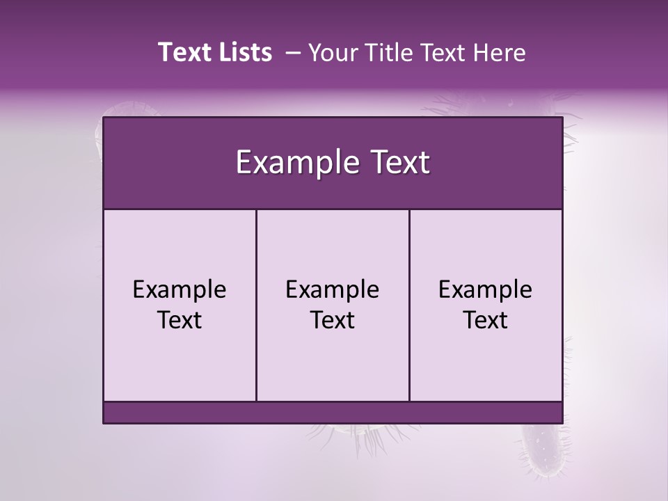 Render Cell Organism PowerPoint Template