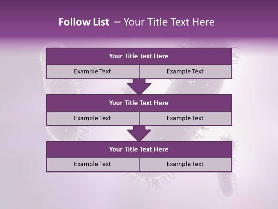 Render Cell Organism PowerPoint Template