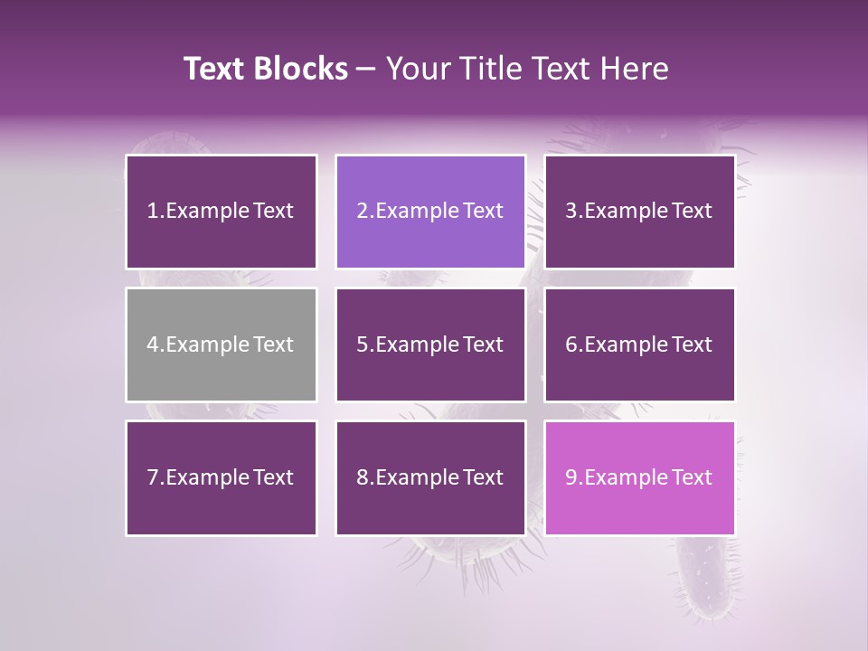 Render Cell Organism PowerPoint Template