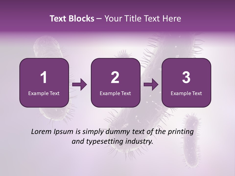 Render Cell Organism PowerPoint Template