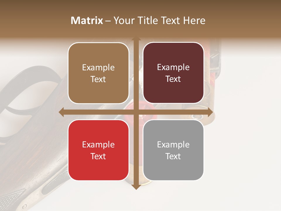 Fire Fixture Munition PowerPoint Template