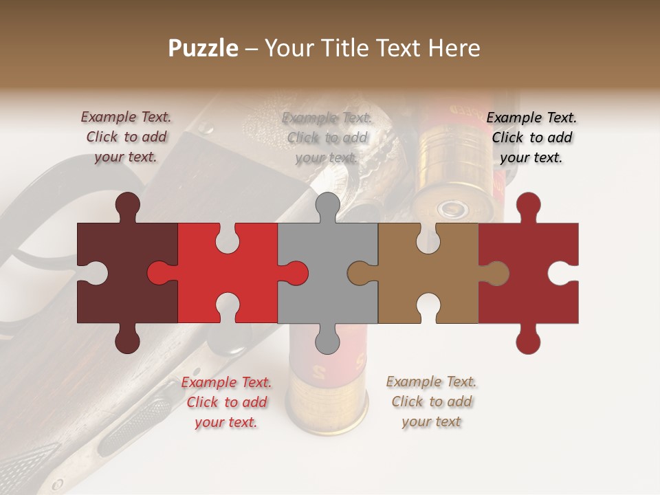 Fire Fixture Munition PowerPoint Template