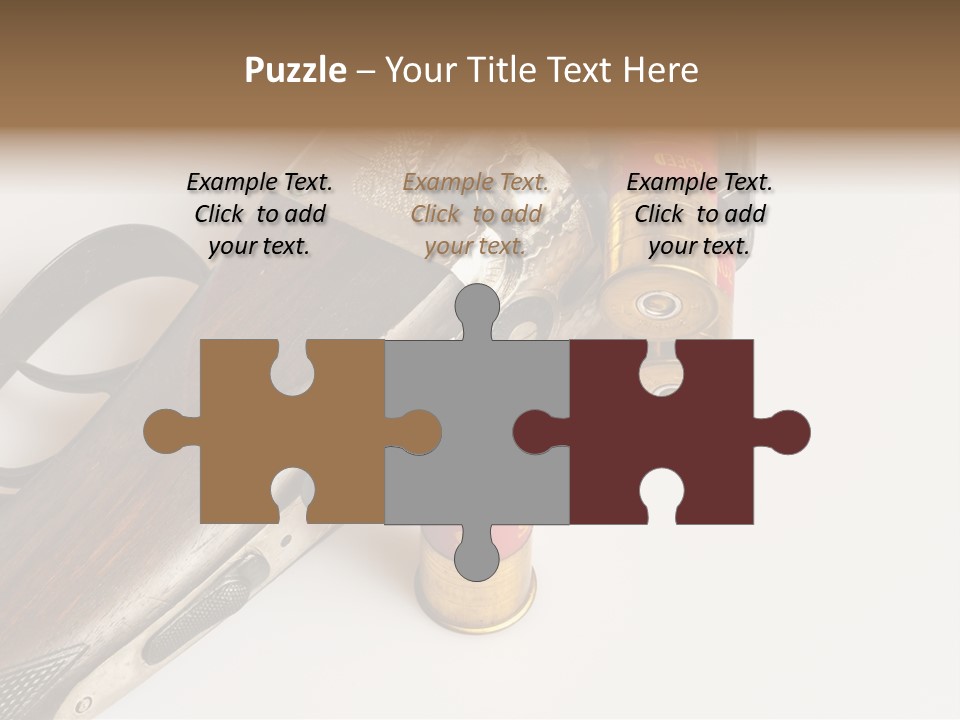Fire Fixture Munition PowerPoint Template