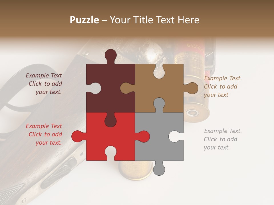 Fire Fixture Munition PowerPoint Template