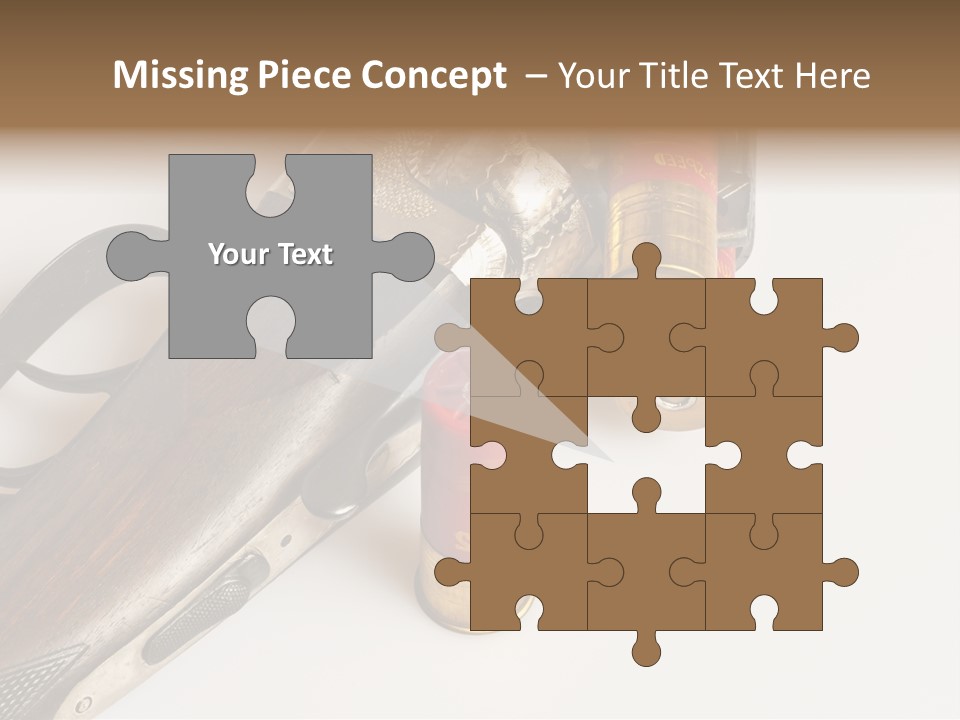 Fire Fixture Munition PowerPoint Template