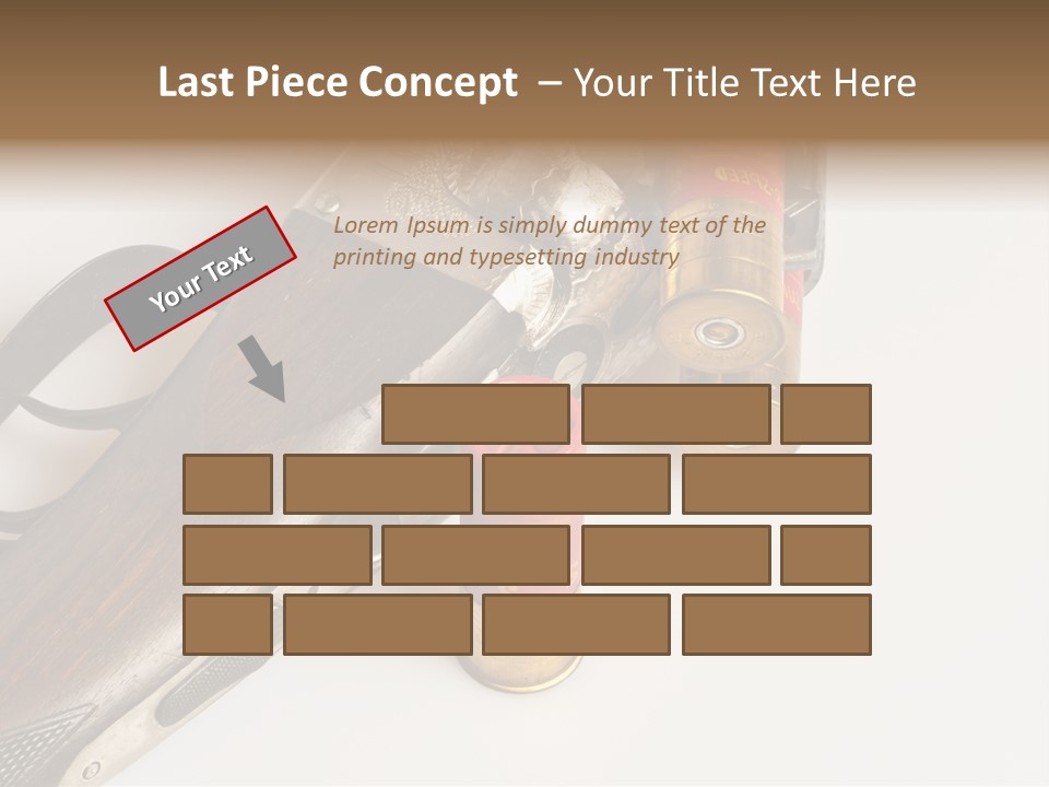 Fire Fixture Munition PowerPoint Template