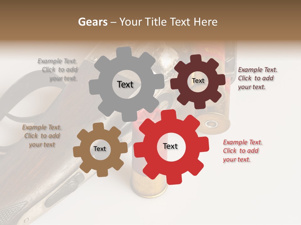 Fire Fixture Munition PowerPoint Template