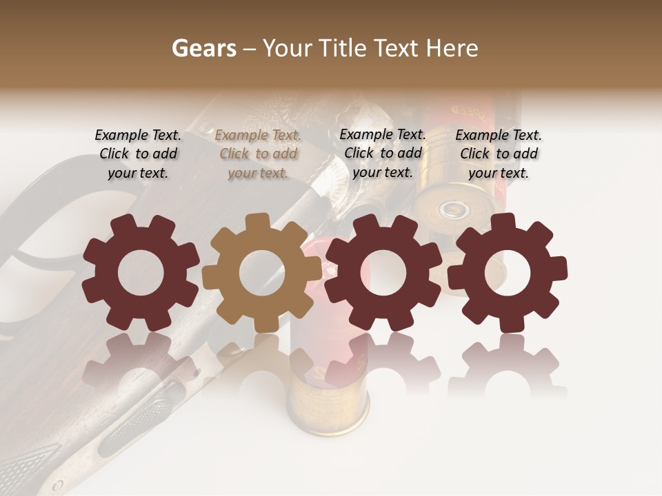 Fire Fixture Munition PowerPoint Template
