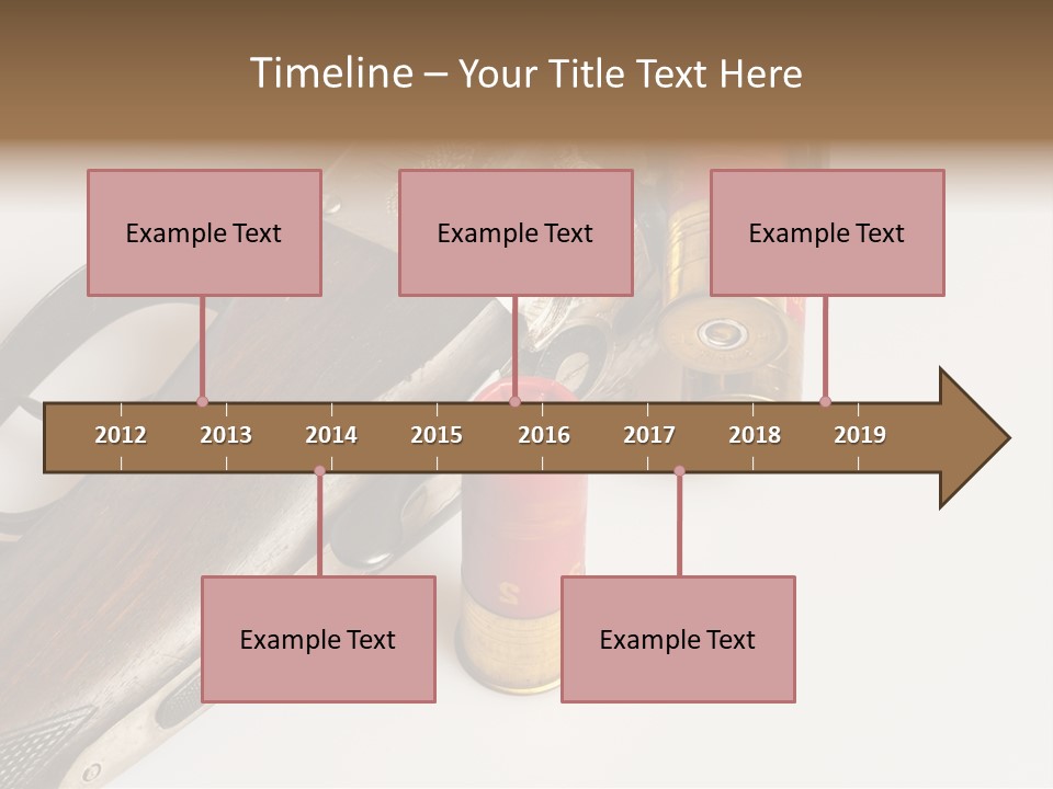 Fire Fixture Munition PowerPoint Template