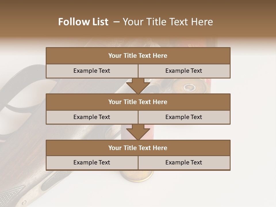 Fire Fixture Munition PowerPoint Template
