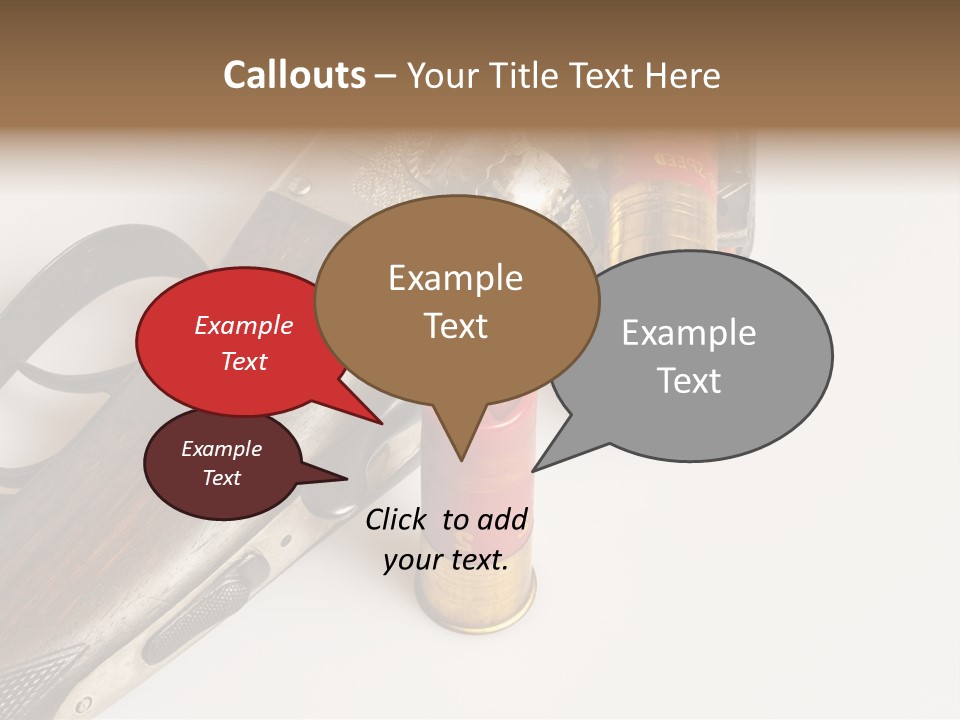 Fire Fixture Munition PowerPoint Template