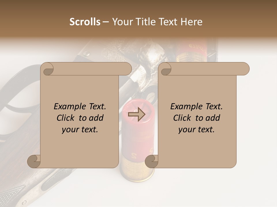 Fire Fixture Munition PowerPoint Template