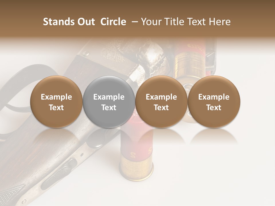 Fire Fixture Munition PowerPoint Template