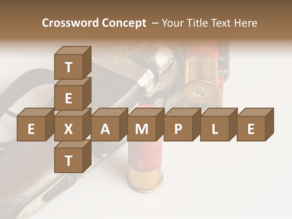 Fire Fixture Munition PowerPoint Template