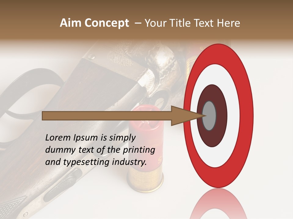 Fire Fixture Munition PowerPoint Template