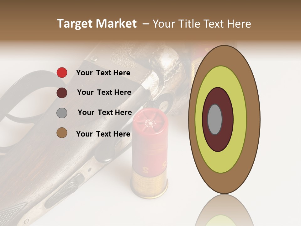 Fire Fixture Munition PowerPoint Template