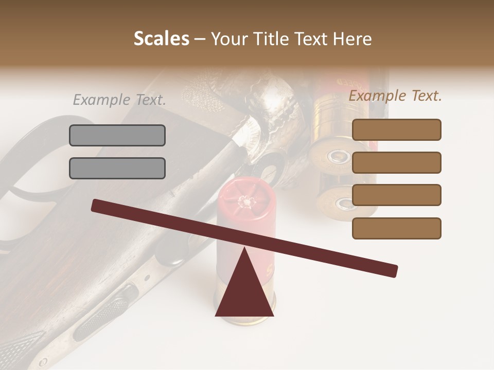 Fire Fixture Munition PowerPoint Template