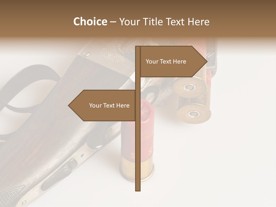 Fire Fixture Munition PowerPoint Template