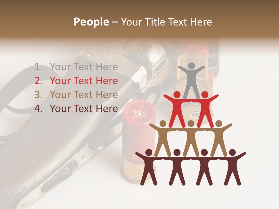 Fire Fixture Munition PowerPoint Template