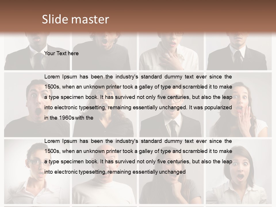 Wonder Visage Amazing PowerPoint Template