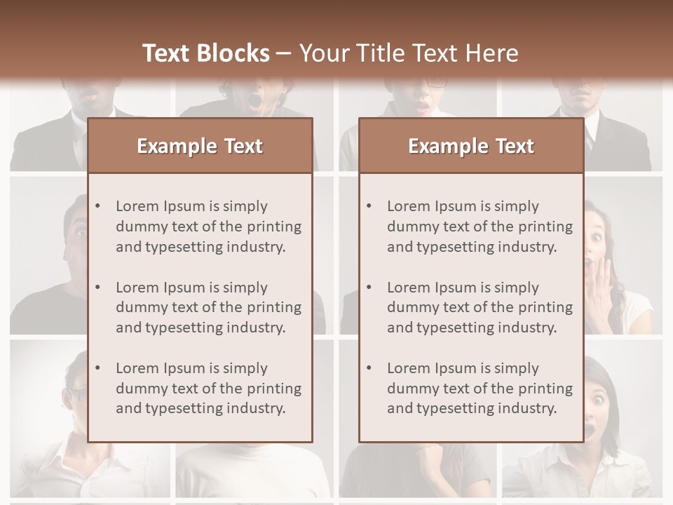 Wonder Visage Amazing PowerPoint Template