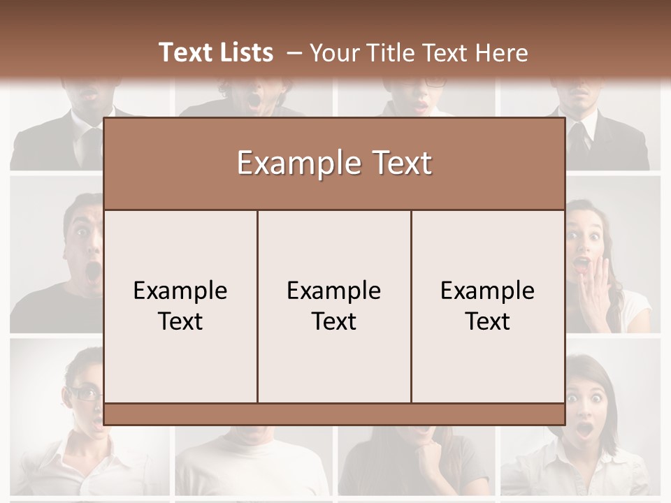 Wonder Visage Amazing PowerPoint Template