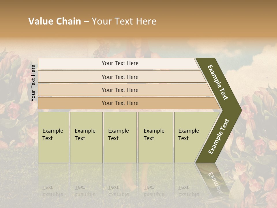 Grunge Aged Beauty PowerPoint Template