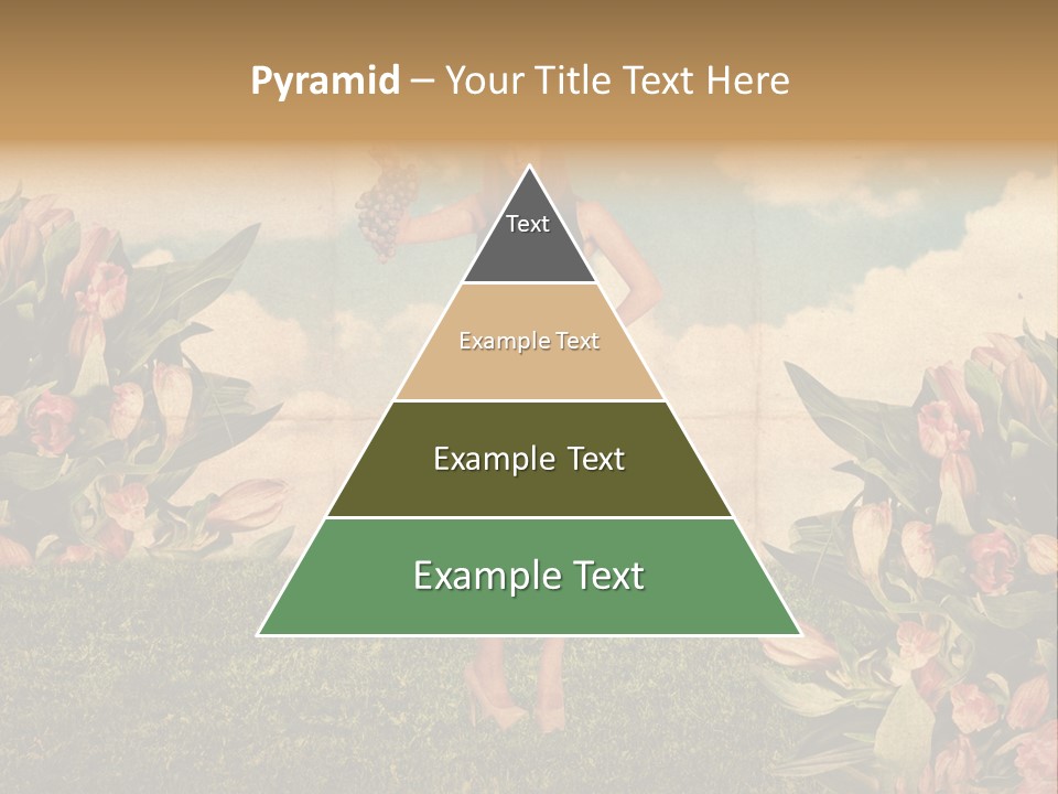 Grunge Aged Beauty PowerPoint Template