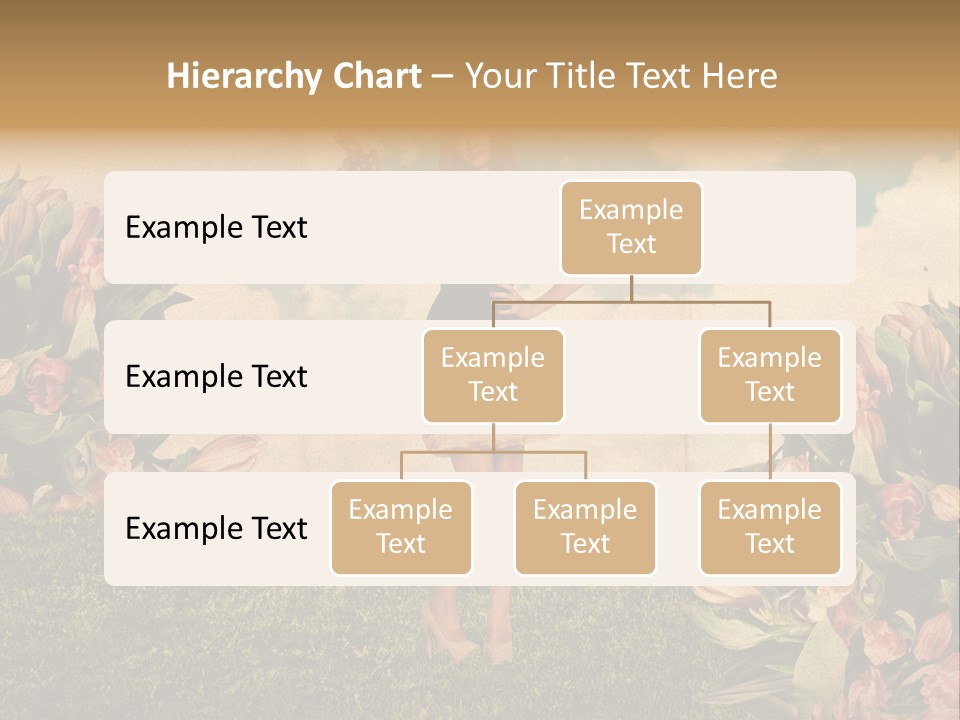 Grunge Aged Beauty PowerPoint Template