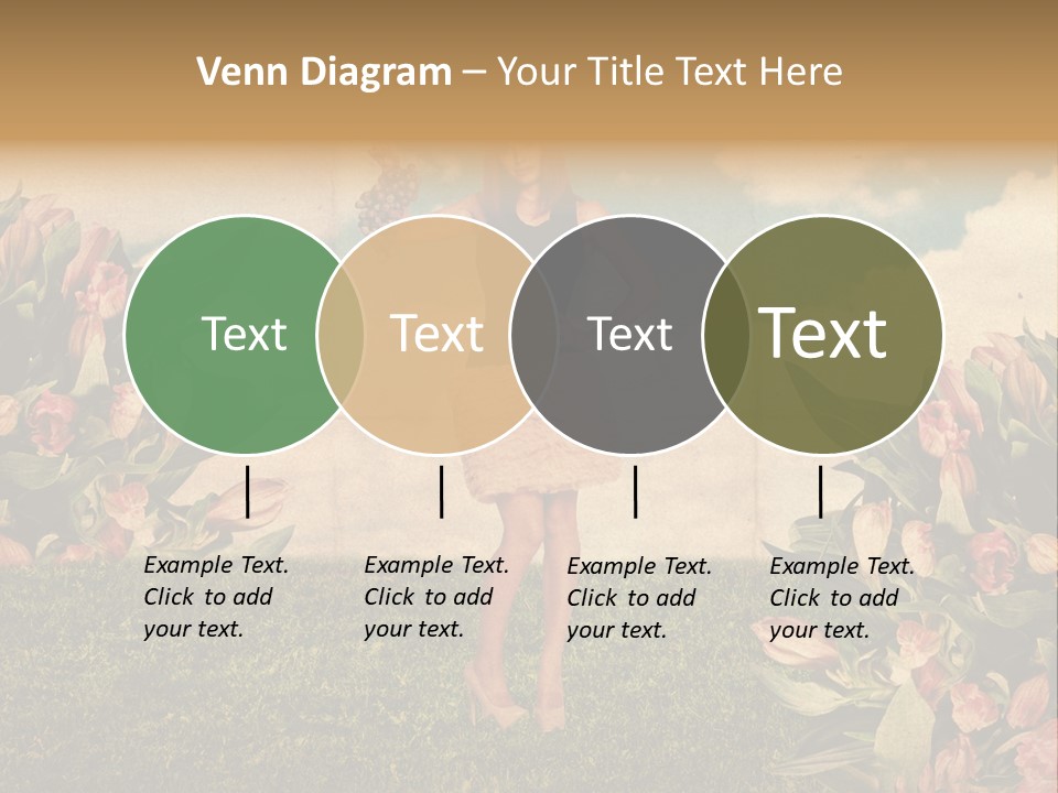 Grunge Aged Beauty PowerPoint Template