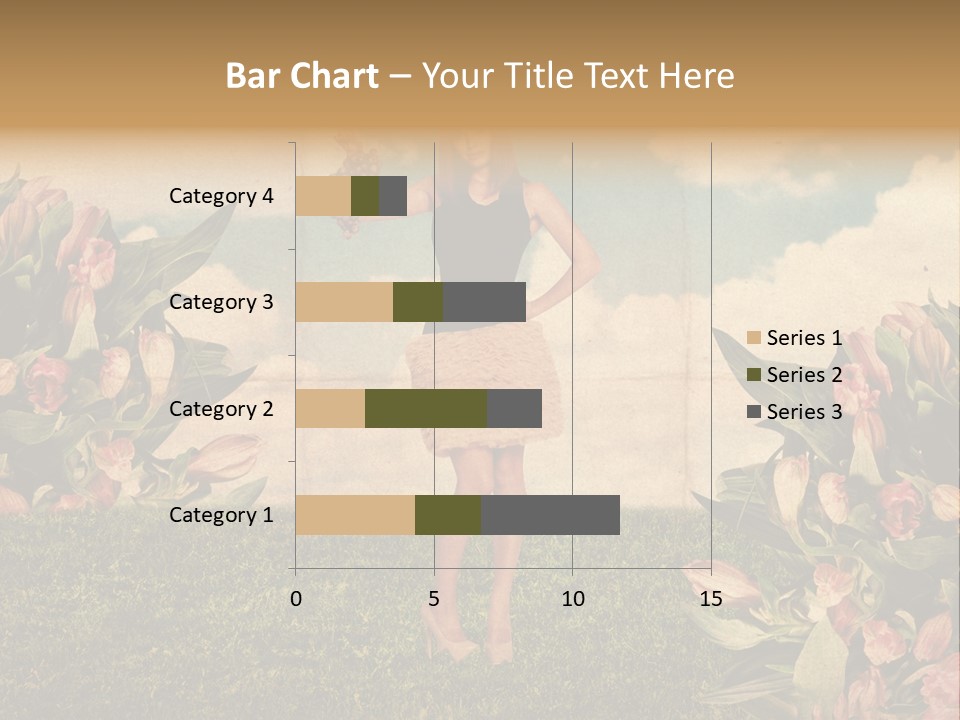Grunge Aged Beauty PowerPoint Template