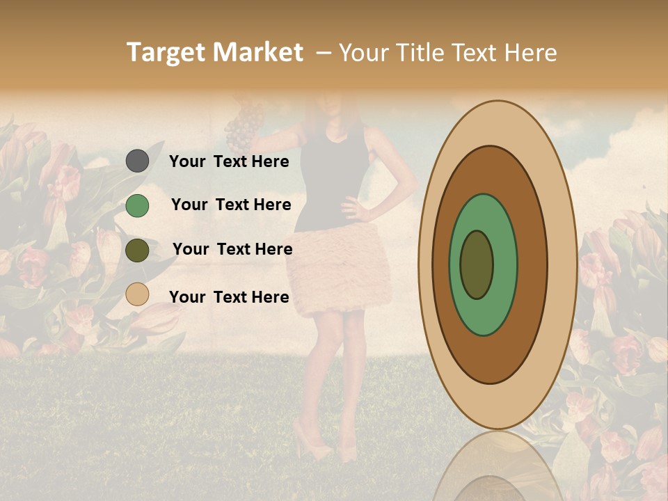 Grunge Aged Beauty PowerPoint Template