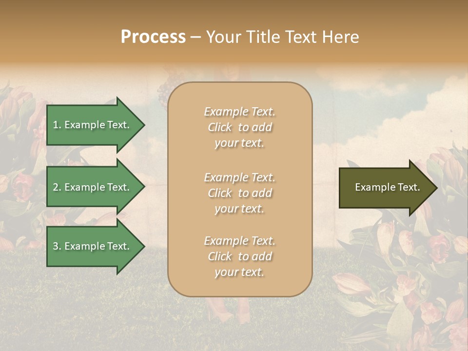 Grunge Aged Beauty PowerPoint Template