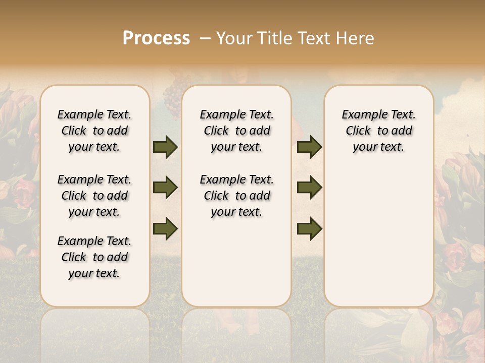Grunge Aged Beauty PowerPoint Template