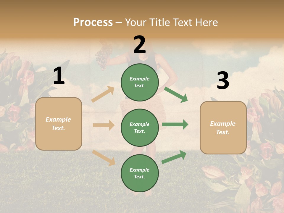 Grunge Aged Beauty PowerPoint Template