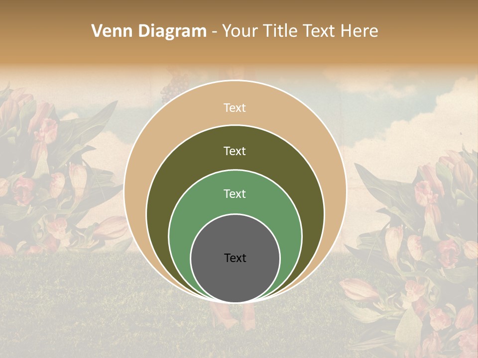 Grunge Aged Beauty PowerPoint Template