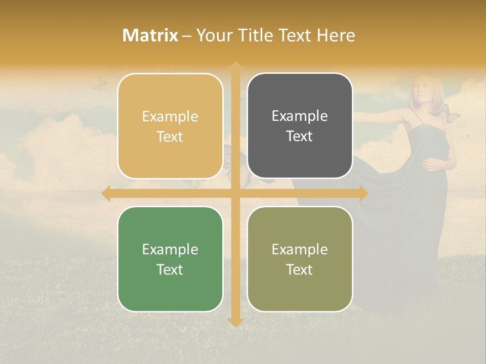 Glamour Design Old PowerPoint Template