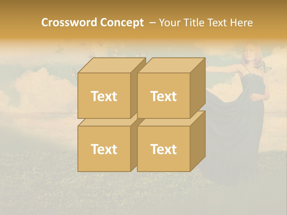 Glamour Design Old PowerPoint Template