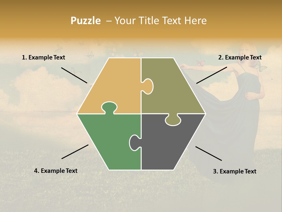 Glamour Design Old PowerPoint Template