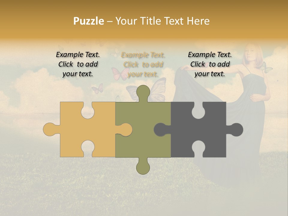 Glamour Design Old PowerPoint Template