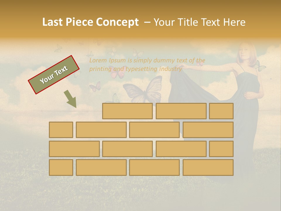 Glamour Design Old PowerPoint Template
