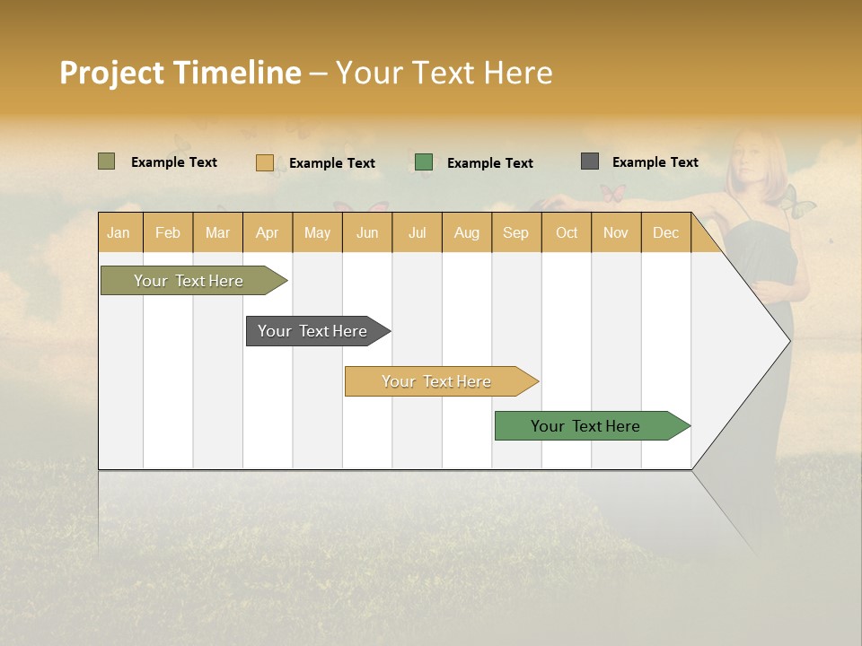 Glamour Design Old PowerPoint Template