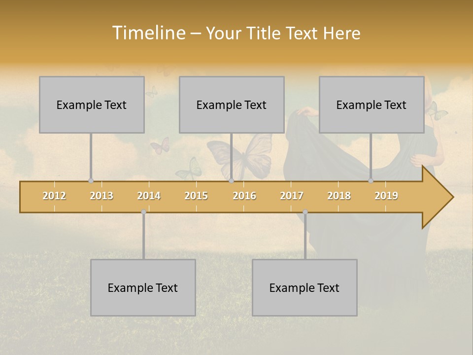 Glamour Design Old PowerPoint Template