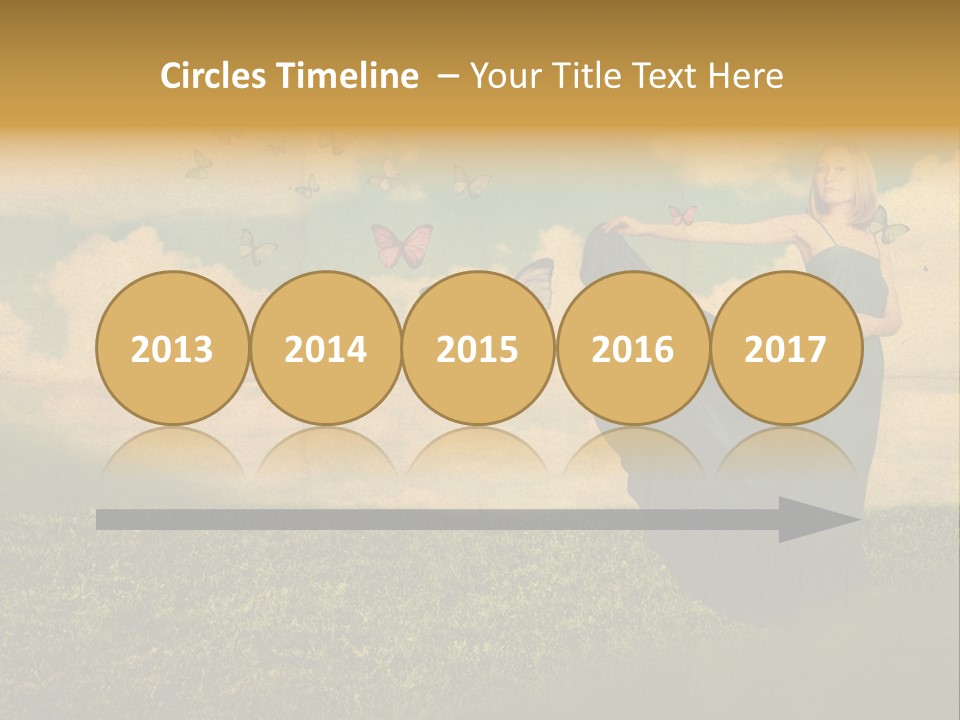 Glamour Design Old PowerPoint Template