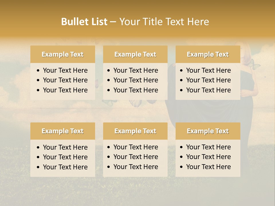 Glamour Design Old PowerPoint Template