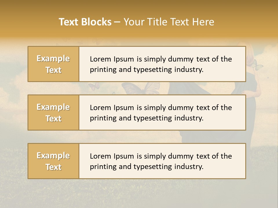 Glamour Design Old PowerPoint Template