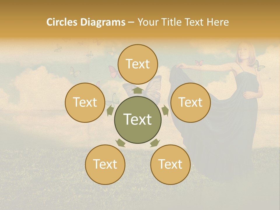 Glamour Design Old PowerPoint Template