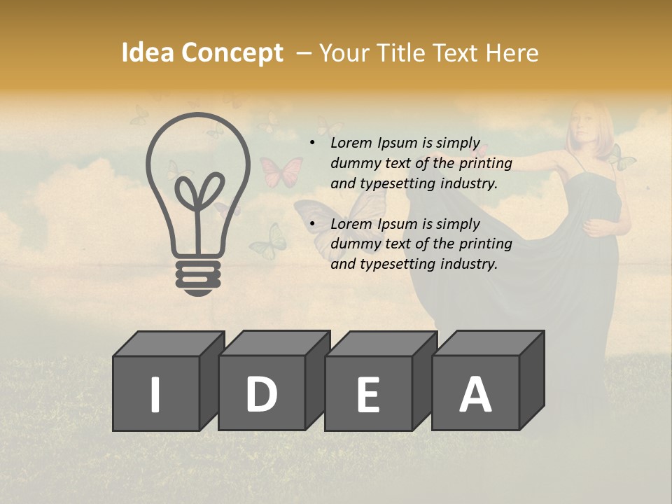 Glamour Design Old PowerPoint Template