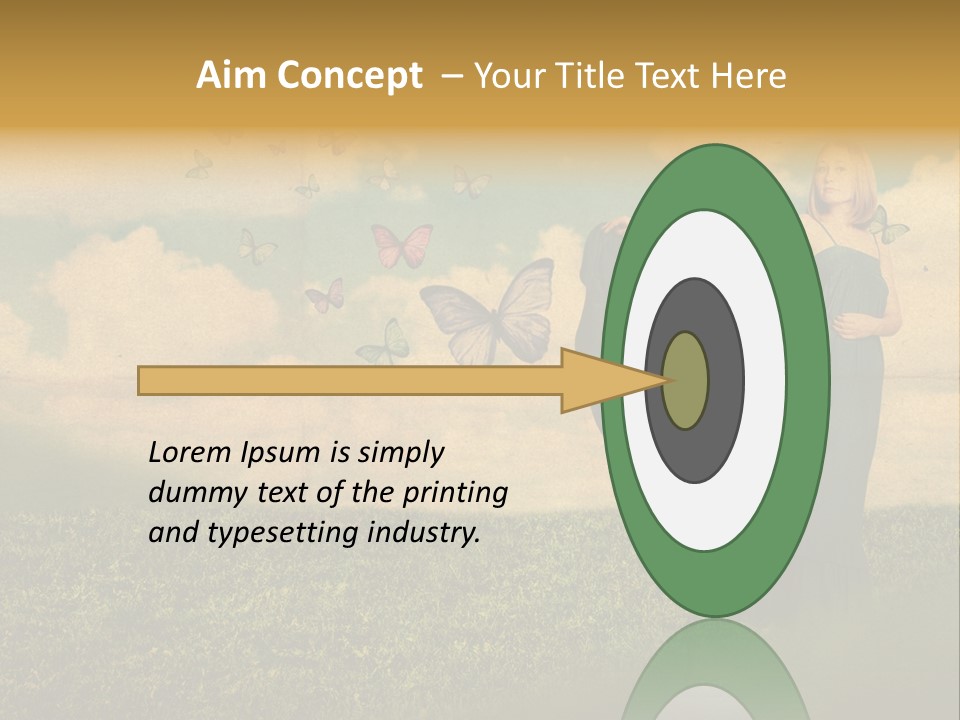 Glamour Design Old PowerPoint Template